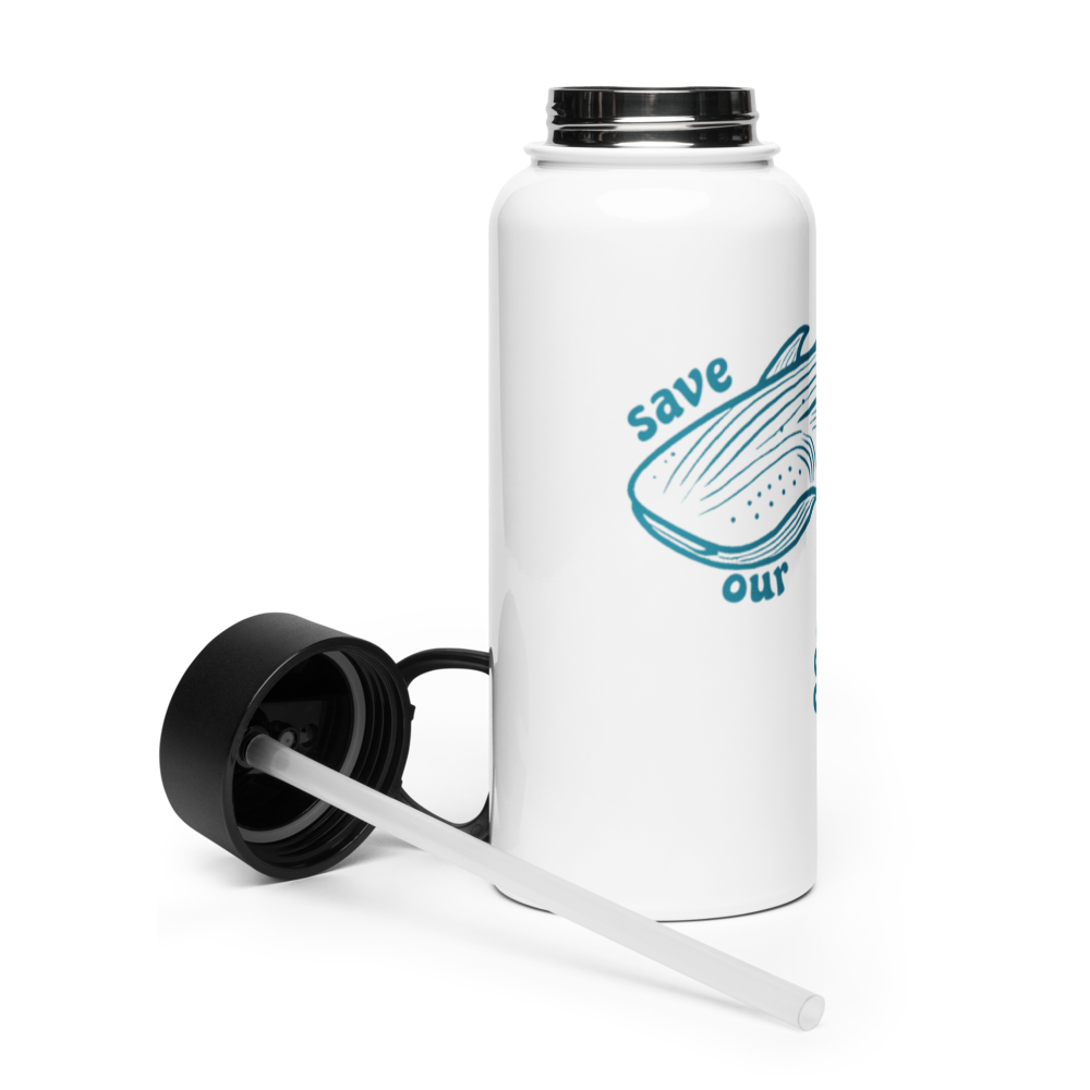 Stainless steel water bottle